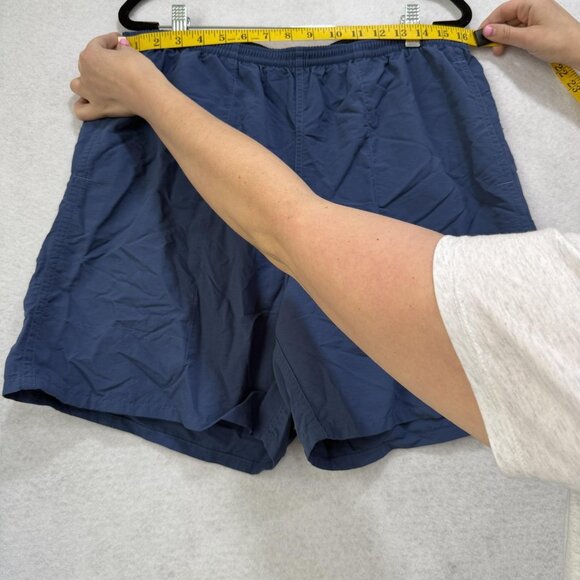 Patagonia Baggies Shorts Mens Large Blue Nylon Swim Trunks Fast Dry Drawstring - Picture 4 of 13